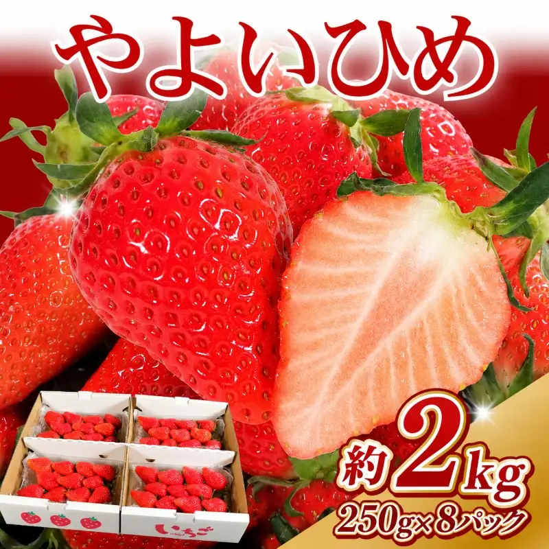 いちご やよいひめ 計2kg 【いちご】