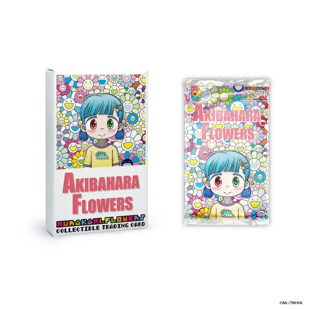 Murakami.Flowers Collectible Trading Card - AKIBAHARA FLOWERS(BOX)｜京都 アート カード 人気アート
