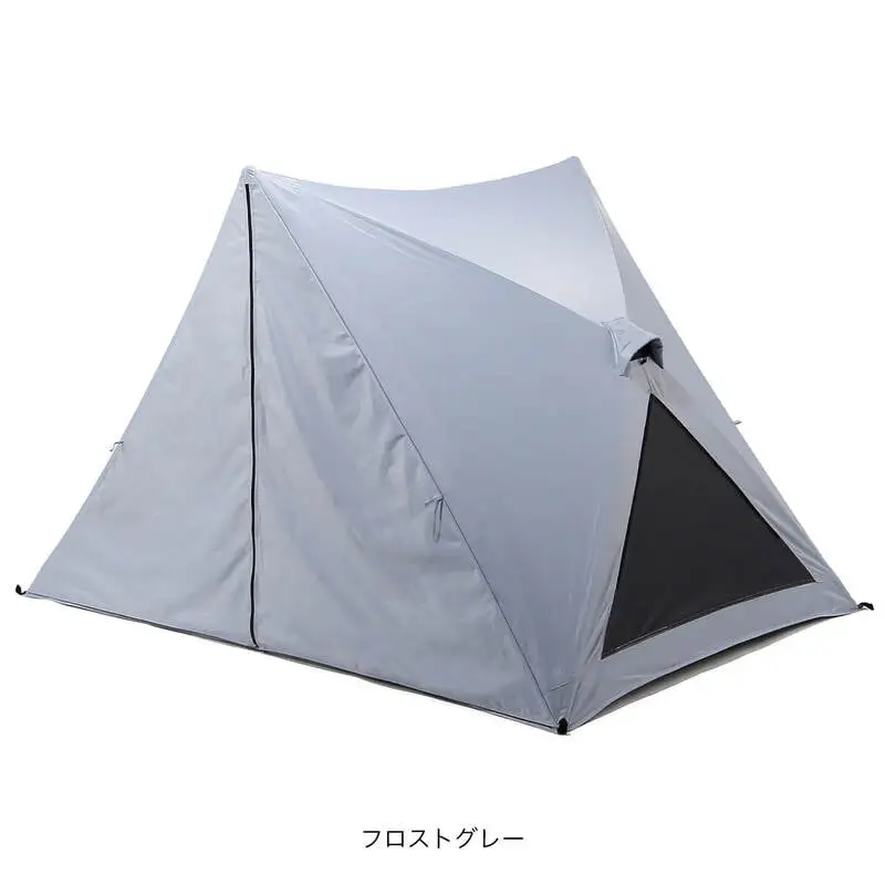 SUNDAY MOUNTAIN サンカクテント 1点 (フロストグレー) アウトドアグッズ キャンプ アウトドア ギア キャンプ用品 [E-8098_02]