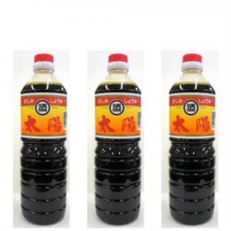 マルソエ　さしみ醤油 太陽1L×3本セット Z0-68【配送不可地域：離島】【1748913】