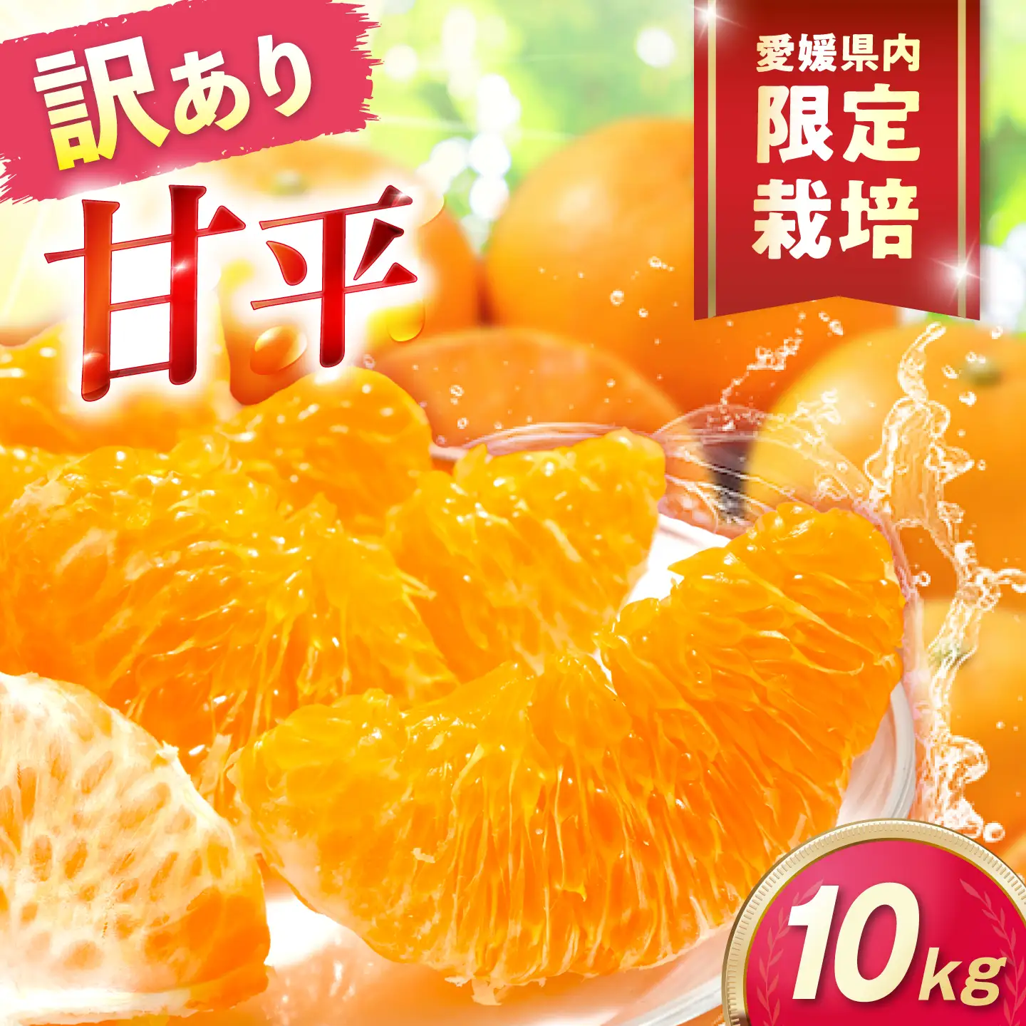 みかん 訳あり 甘平 サイズ不揃い 約10kg【1月上旬から2月下旬まで順次発送】/ フルーツ 果物 蜜柑 ミカン オレンジ 訳あり 訳アリ 小玉 甘い 先行予約 10kg 愛媛 / 愛媛県砥部町/えひめ農園組合[BJAZ026]