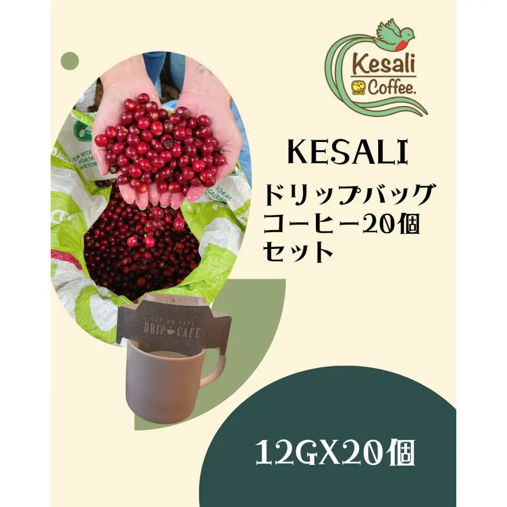 Kesaliドリップバッグコーヒー20個セット