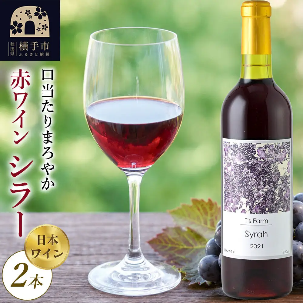 赤ワイン シラー 720ml×2本
