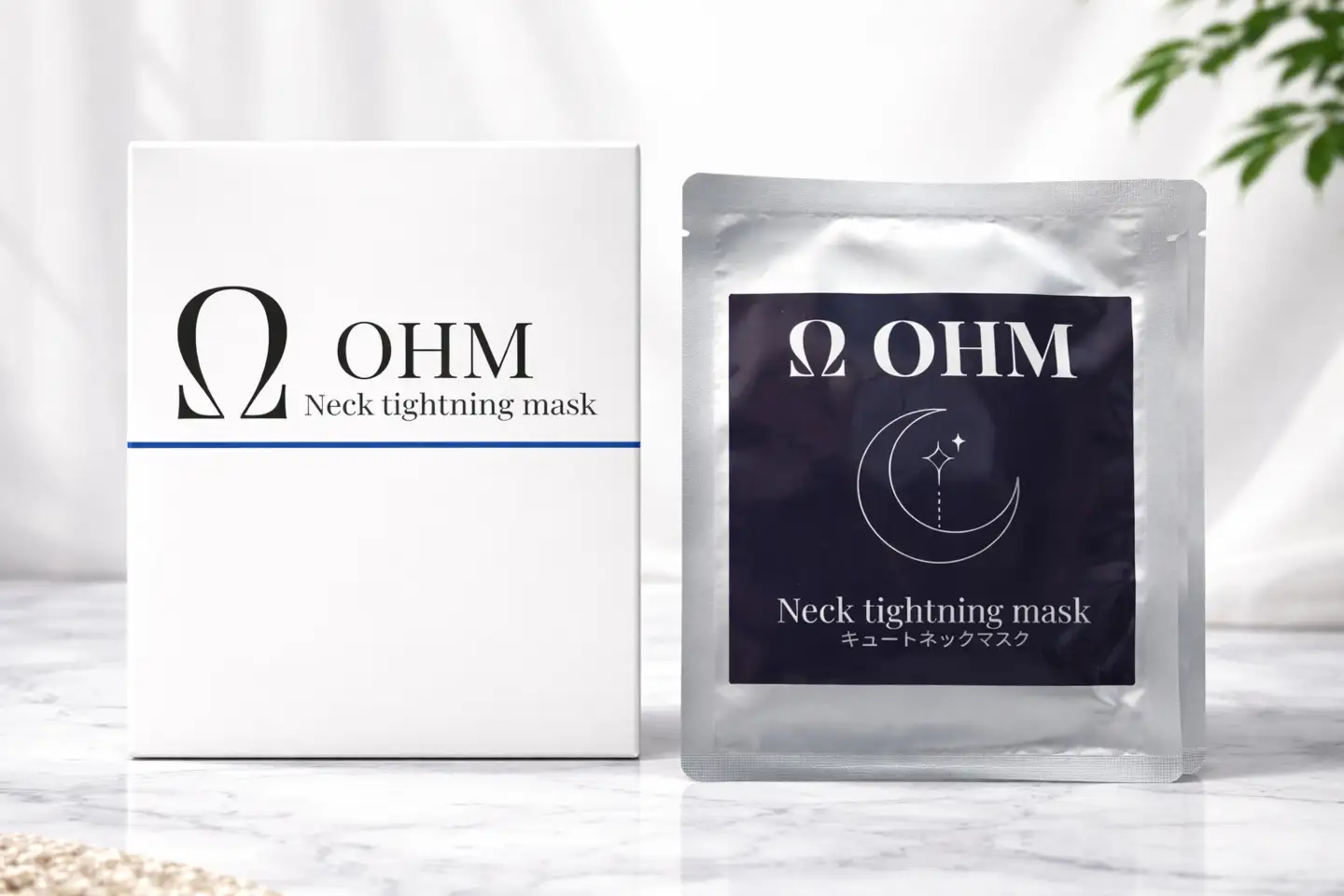 Ω OHM ネックタイトニングマスク(5枚セット） AQV0002
