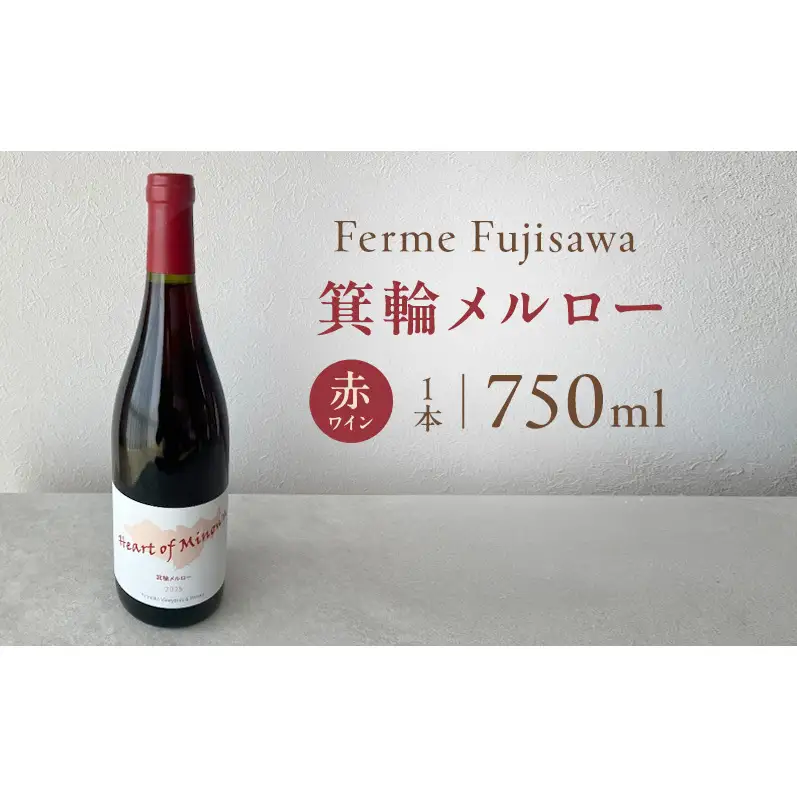 キリノカ 箕輪メルロー2025　赤ワイン ワイン