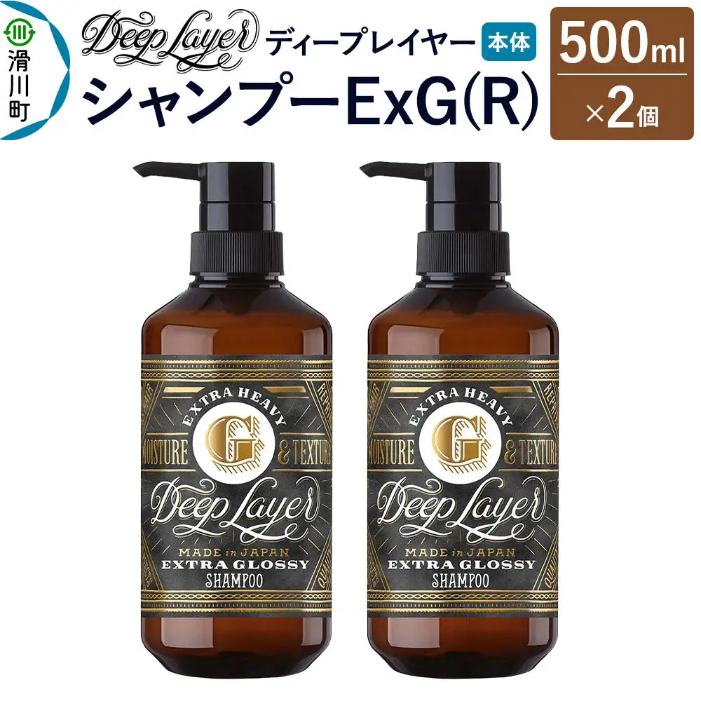 DeepLayer ディープレイヤー シャンプー ExG (R) 500mL×2個