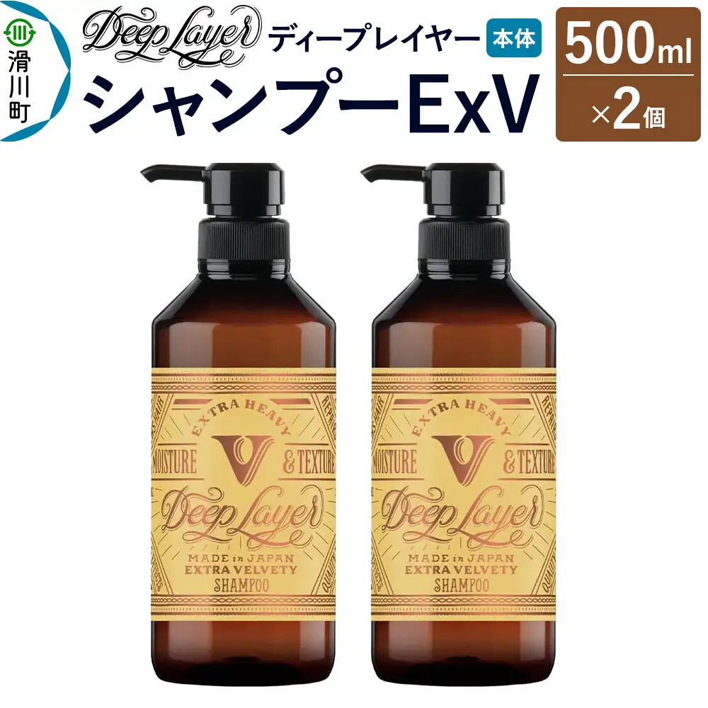 DeepLayer ディープレイヤー シャンプー ExV 500mL×2個