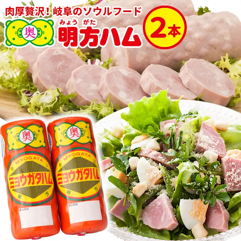 選べる本数 明方ハム 2本 国産 豚肉 プレスハム ハム ギフト 贈り物 お祝い 本格ハム ソーセージ ウインナー 高級 人気 詰め合わせ セット 簡単調理 お弁当 朝食 加工肉 JAめぐみの