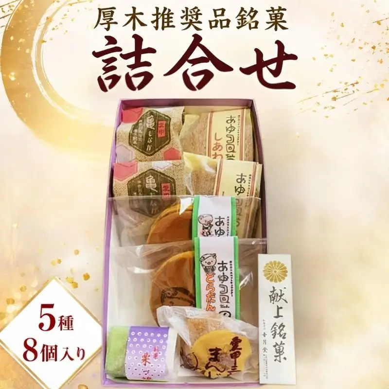 幸月堂　厚木推奨品銘菓　詰合せA ／ 和菓子 最中 モナカ 饅頭 まんじゅう 神奈川県 No.396