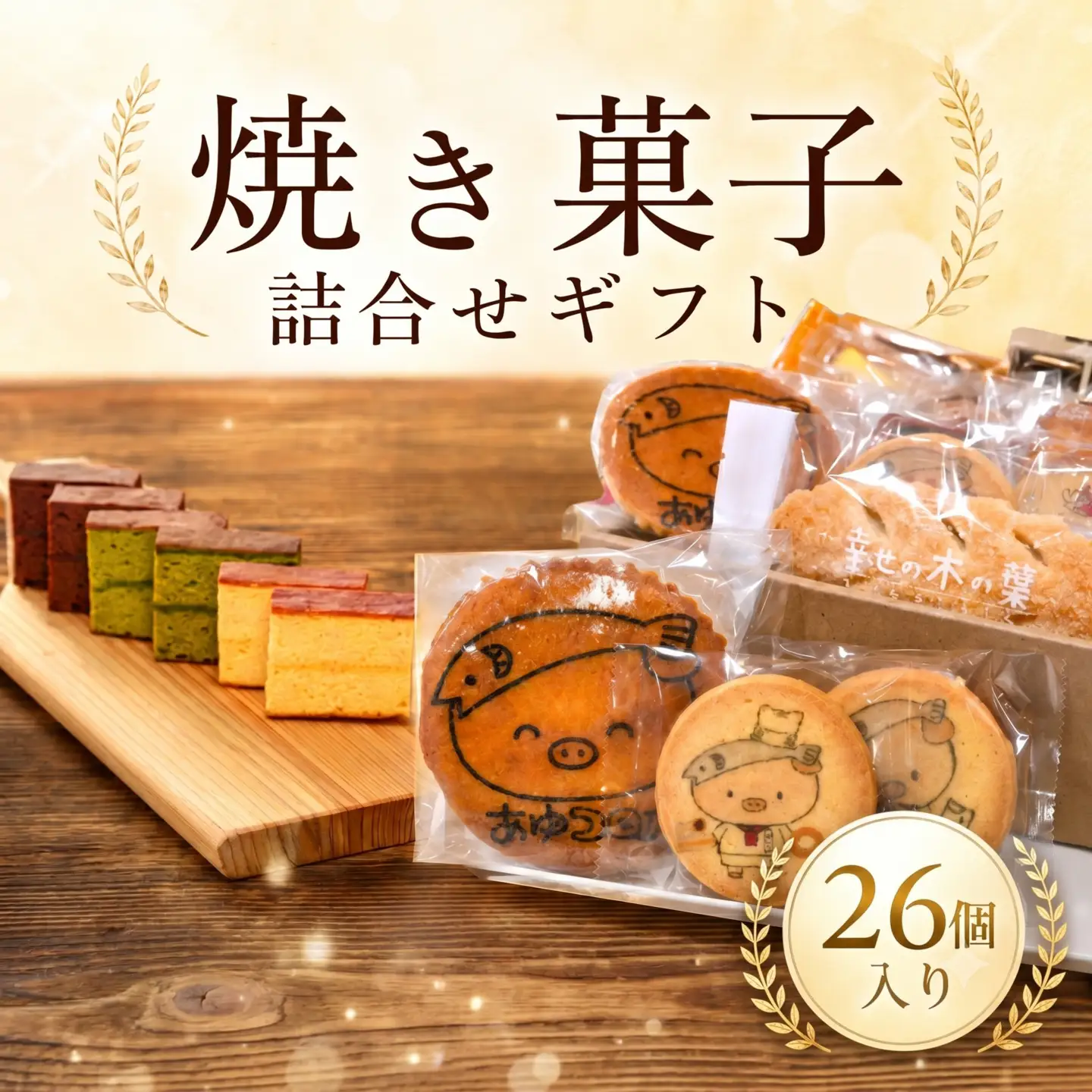 焼き菓子詰合せギフト　26コ入り ／ デザート スイーツ クッキー 焼菓子 洋菓子 神奈川県 No.153
