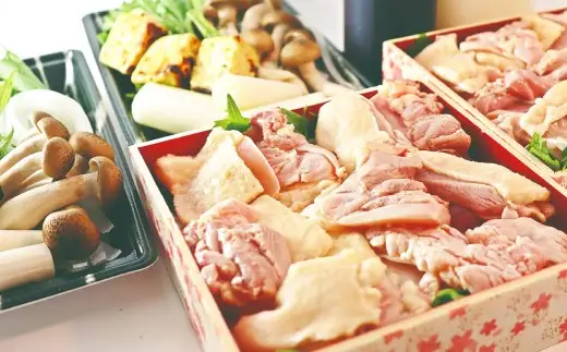 料理旅館吞龍の鶏コラーゲン鍋 （ 奥三河鶏 ）【指定日必須】【 配送不可地域あり 】【 2027年5月下旬まで発送予定 】