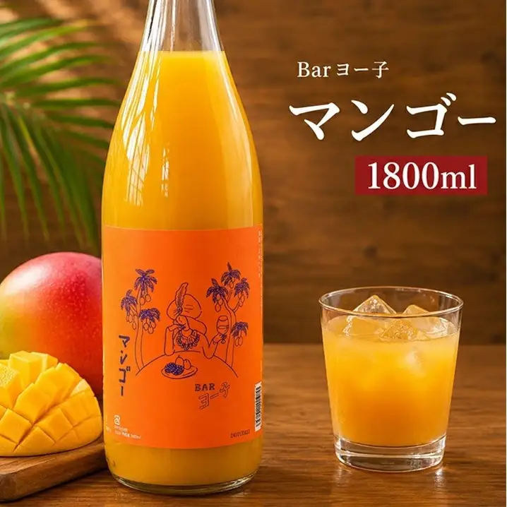 SB0935　酒田の酒屋厳選　楯の川 BARヨー子 マンゴー　1800ml×1本