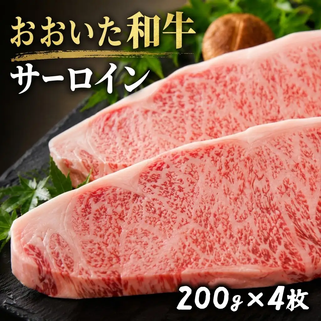 おおいた和牛サーロインステーキ (200g×4枚) | サーロインステーキ