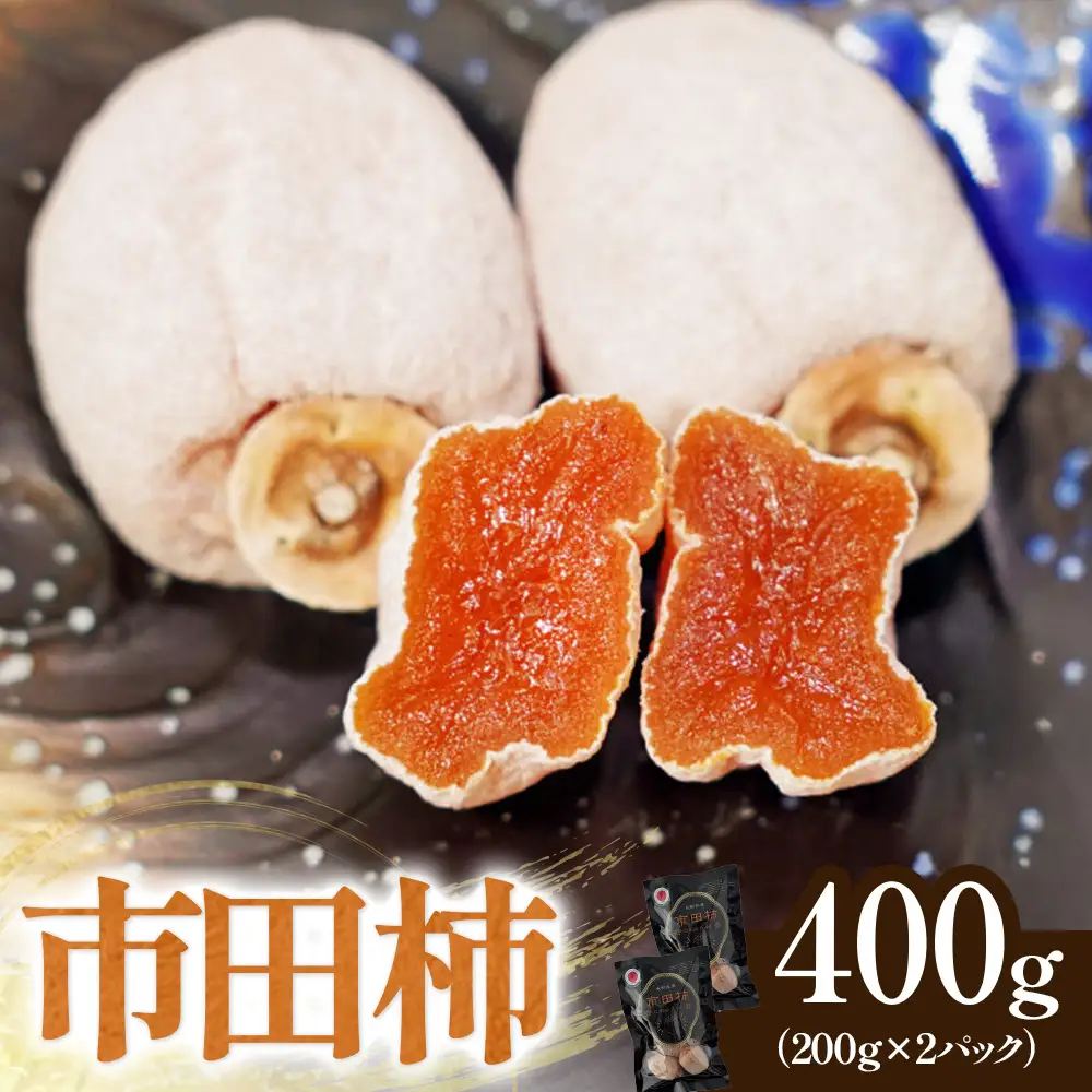 南信州産 市田柿 約400g（200g×2袋）　※2026年12月中旬～発送開始予定※　干し柿 柿 ドライフルーツ フルーツ 果物 長野県 長野県産　 A-234