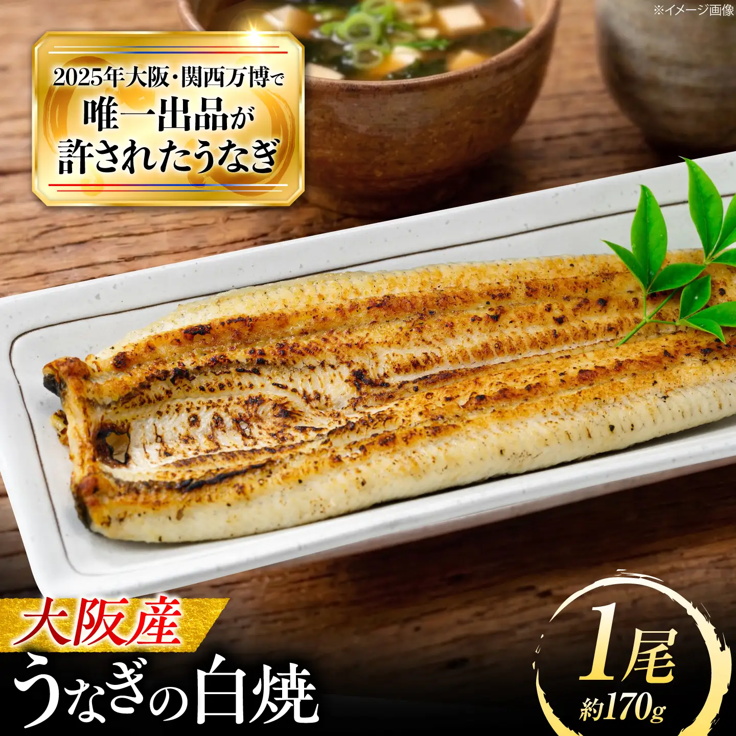 鰻 美陵鰻の白焼 1尾 / 美陵鰻 鰻 うなぎ ウナギ 蒲焼 蒲焼き かば焼き かばやき 白焼き 白焼 しろやき しらやき うな重 うな丼 ひつまぶし 惣菜 おかず タレ 山椒 国産  土用 丑の日 ギフト / 大阪府藤井寺市/(株)れいわ水産[BLAL022]