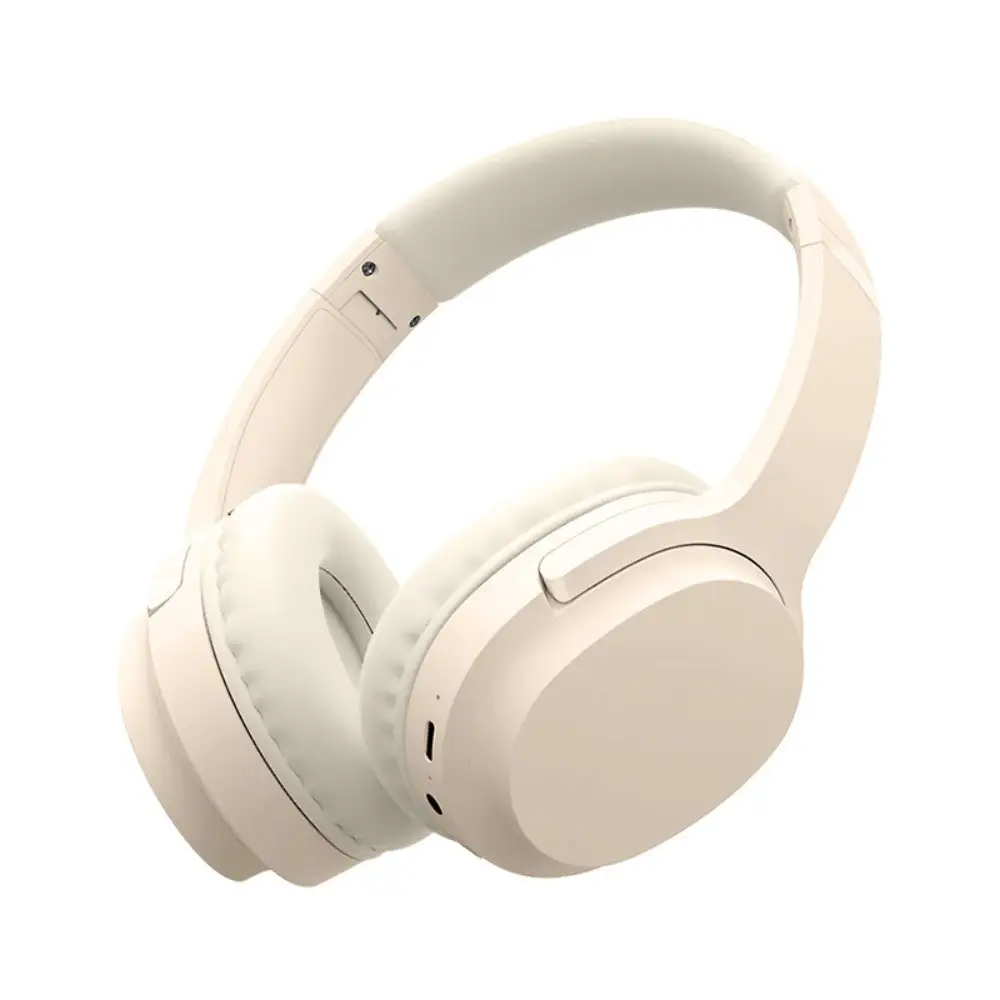 【ベージュ】ワイヤレスヘッドホン イヤホン ヘッドセット Bluetooth6.1 超低遅延 wireless ブルートゥースイヤホン 自動ペアリング マイク内蔵 ノイズキャンセリング クリア通話 HiFi高音質 ステレオサウンド ゲーミングイヤホン 高い装着性 高い遮音性 【PL保険加入済み製品・安心】