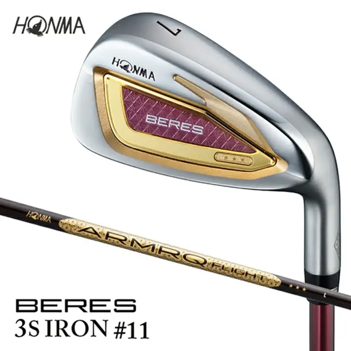 SHG0133　本間ゴルフ BERES (2026)  レディース 3Sグレード ARMRQ FLIGHT 3S #11（1本） ゴルフクラブ アイアン IRON