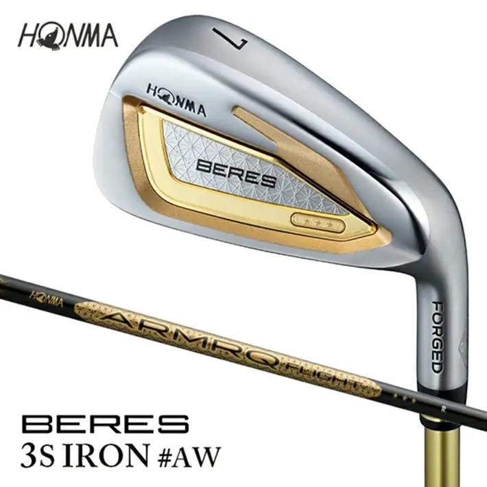 SHG0134　本間ゴルフ BERES (2026)  3Sグレード ARMRQ FLIGHT 3S #AW（1本） ゴルフクラブ アイアン IRON