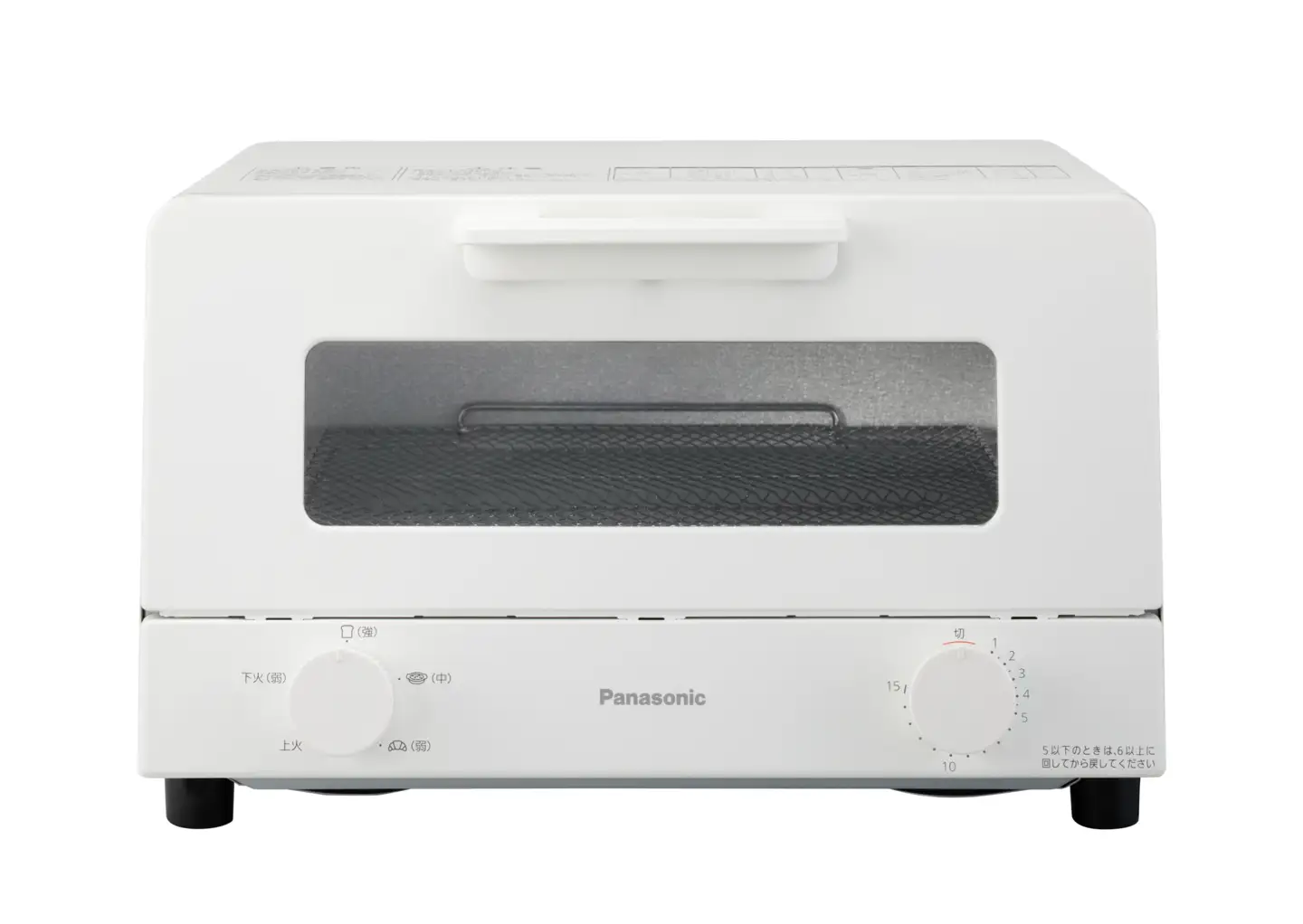 パナソニック オーブントースター NT-D500-W ホワイト | Panasonic トースト4枚焼き 火力5段切換 トースター シンプル 白