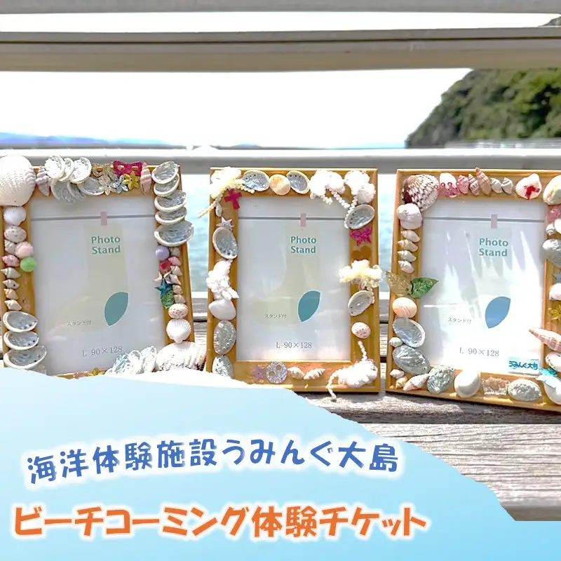 海洋体験施設うみんぐ大島 ビーチコーミング体験1名様分【(株)むなかた大島】_HA2025 体験 チケット 福岡県宗像市 宗像市 福岡 宗像