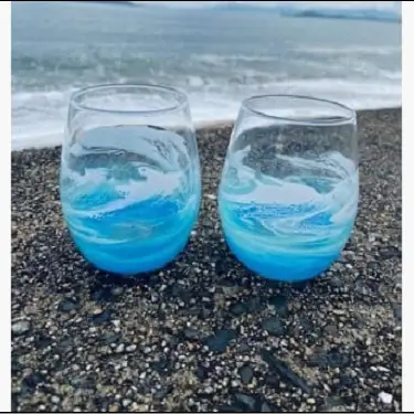 【福岡市】オーシャングラス 1個 330ml【オレンジ系】
