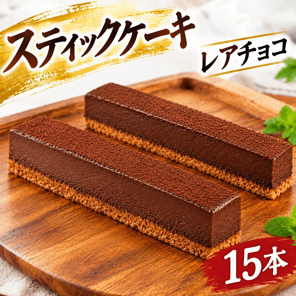 スティックケーキ レアチョコ 15本