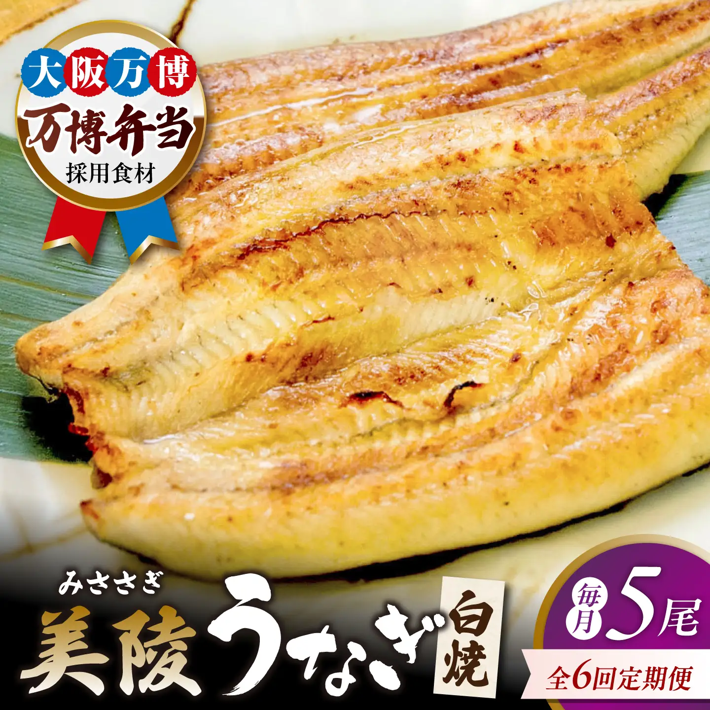 【全6回定期便】鰻 鰻の白焼 5尾 / 美陵鰻 鰻 うなぎ ウナギ 蒲焼 蒲焼き かば焼き かばやき 白焼き 白焼 しろやき しらやき 特大 肉厚 うな重 うな丼 ひつまぶし 惣菜 おかず タレ 山椒 国産 スタミナ 土用 丑の日 ギフト / 大阪府藤井寺市/Giverichホールディングス株式会社[BLAM027]