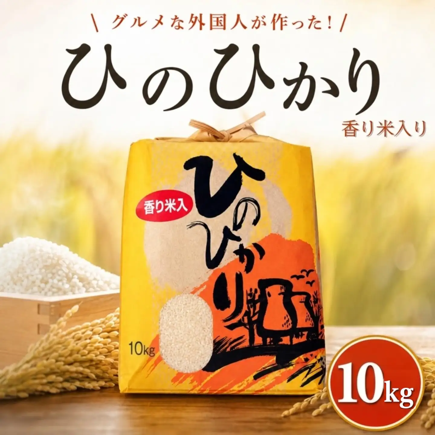 ひのひかり 白米 香米入り 10kg 2025年産［1122-5］