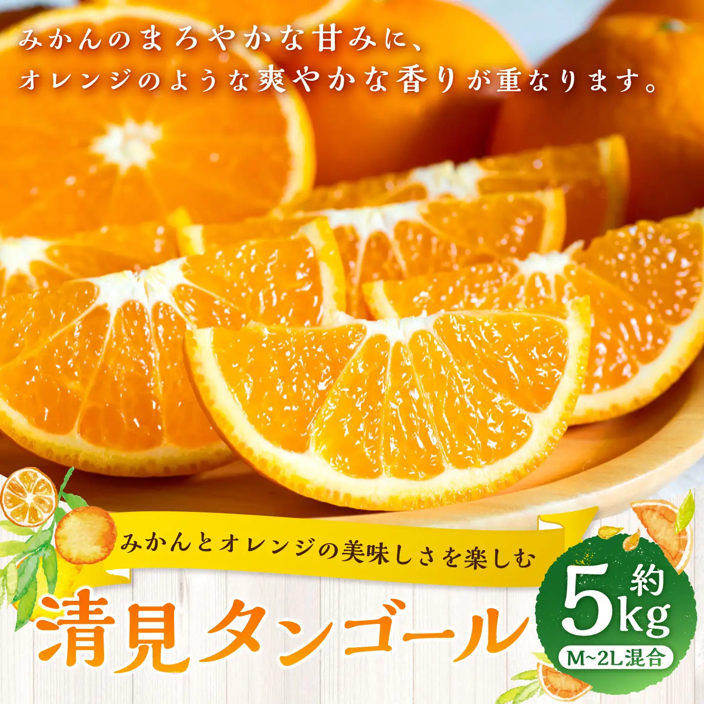 【 みかんとオレンジの美味しさを楽しむ 】 清見タンゴール 約5kg みかん ミカン オレンジ 柑橘 柑橘類 柑橘系 くだもの 果物 フルーツ 果実 果汁 果肉 国産 愛媛県産 【 2027年2月下旬～5月上旬発送予定 】 ( 1064 )