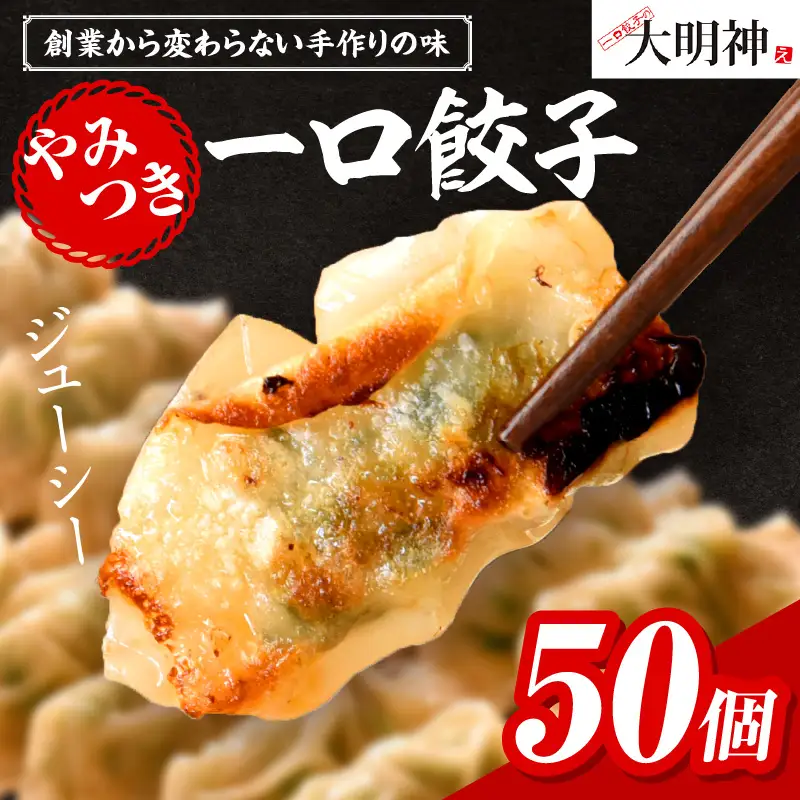 一口餃子 50 個入りタレ１個_kn107-001