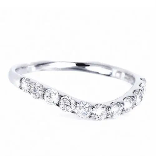 プラチナウェーブダイヤモンドリング 0.50CT R3609DI-P2 #11【配送不可地域：離島・沖縄県】【1755024】