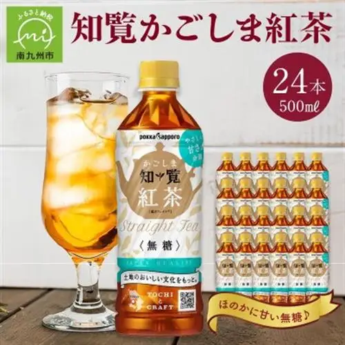 知覧かごしま紅茶 ペットボトル24本【1756789】