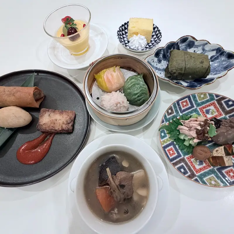 中国料理　酔香楼　飲茶コース・ドリンク一杯付＜２名様分＞ 【096004】