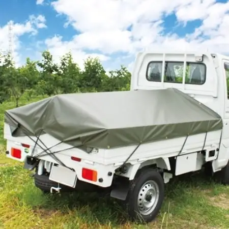軽トラ用楽らく荷台棒「ラクホロバー」(標準シート)【1042626】