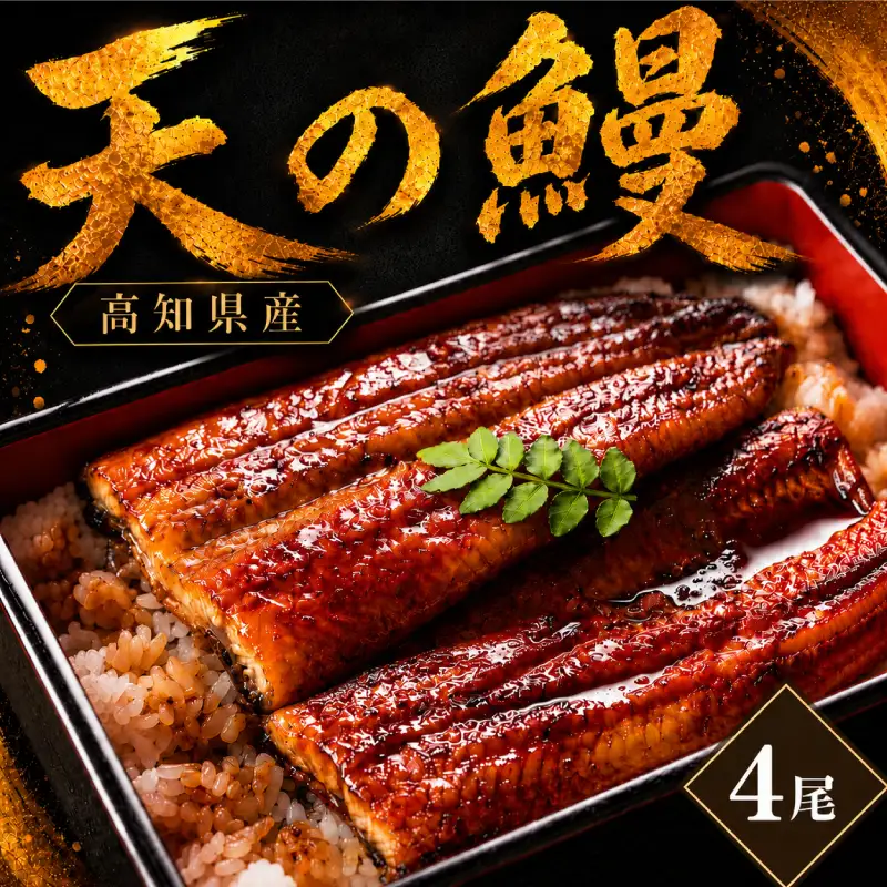 鰻 蒲焼 4尾 セット 土佐料理司