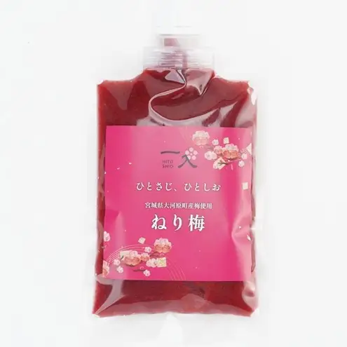 大河原産 昔ながらのねり梅 160g 20袋セット お弁当や和え物に ねり梅 練り梅 練梅 梅干し 梅干 うめぼし ウメボシ 梅 おにぎり 弁当 お弁当