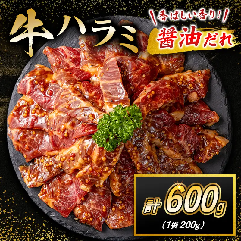 牛 ハラミ 600g（200g×3袋）