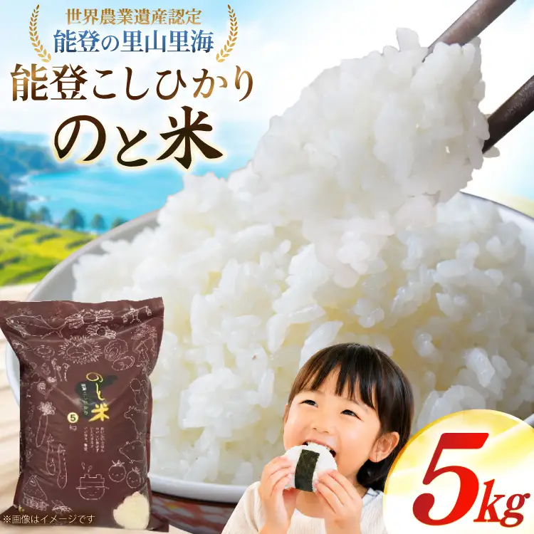 米 令和7年 のと米 能登こしひかり 5kg