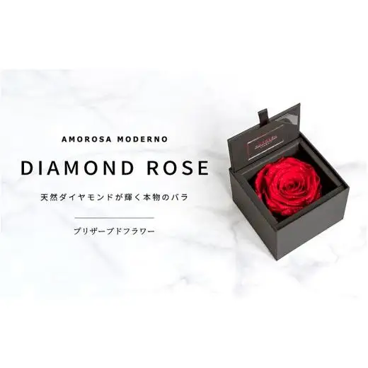 AMOROSA MODERNO ダイヤモンドローズボックス85 ブライトレッド 【upel0001】