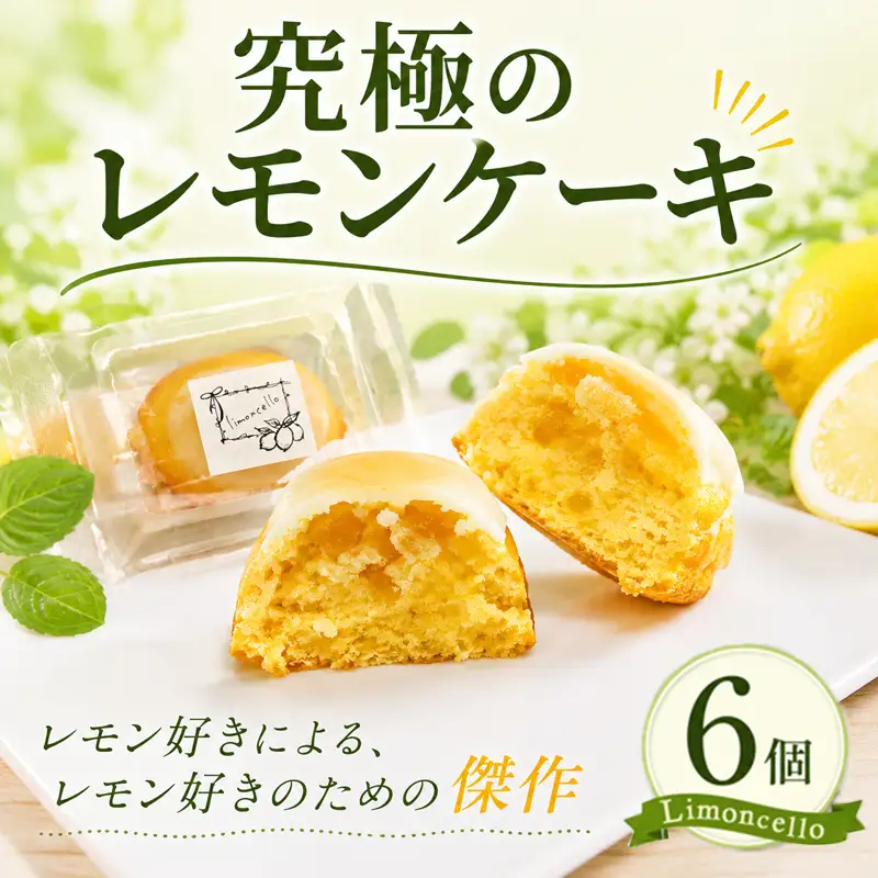 レモンケーキ 6個入り 焼菓子 レモンケーキ