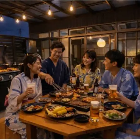 養老の隠れ家心音庵　宿泊・BBQ場共通割引券9000円【1757515】