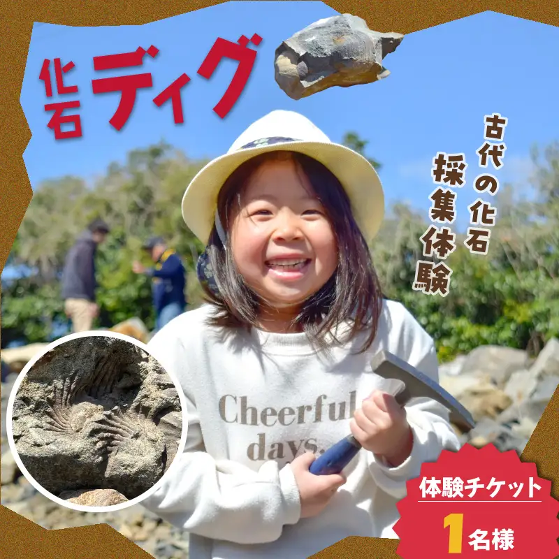 S188-001_化石ディグ利用券(1名様)