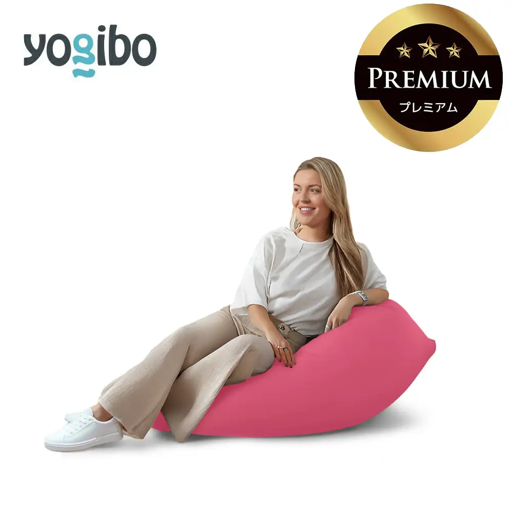 Yogibo Mini Premium ダスティピンク│送料無料 全国配送離島含 ビーズクッション カバー 洗える（ヨギボー ミニ プレミアム）