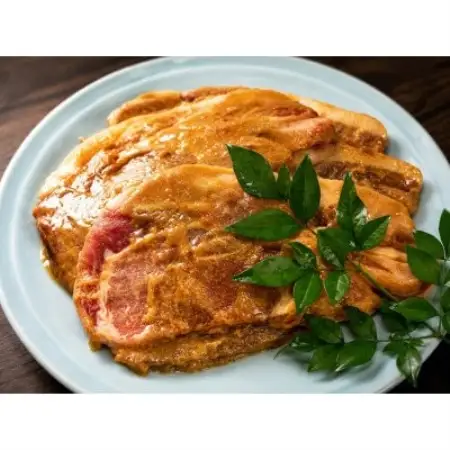 ふるさとの味!!精肉店が仕込んだ豚肉味噌漬け　500g【配送不可地域：離島】【1758536】