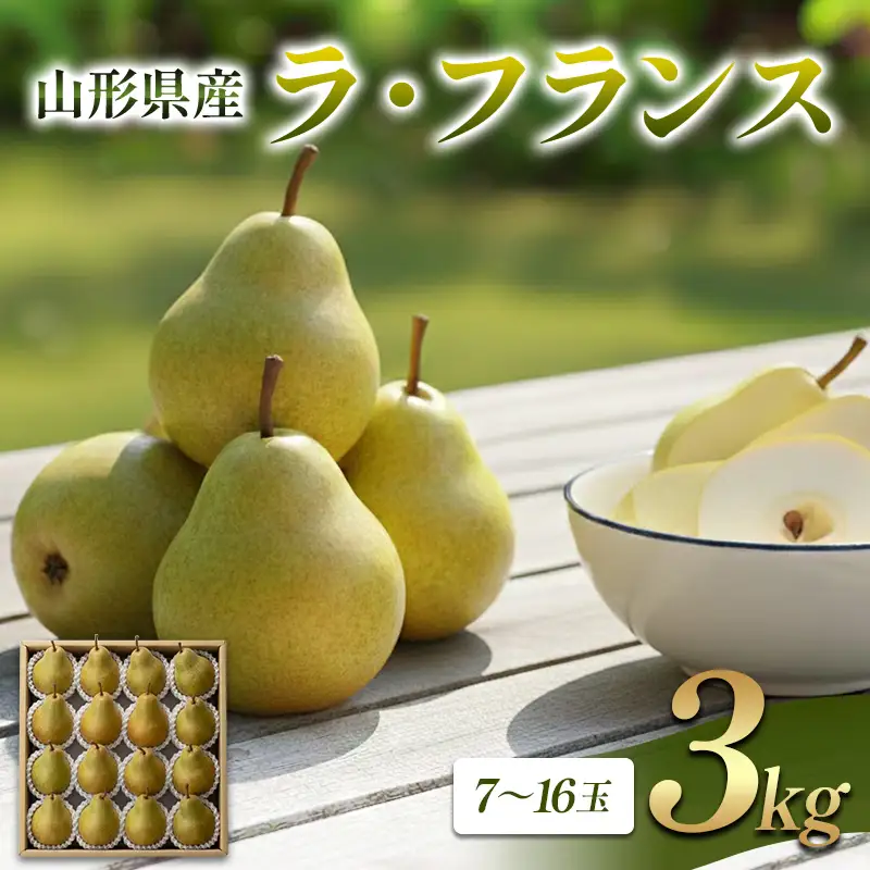 山形県産 ラ・フランス 3kg FSY-2852