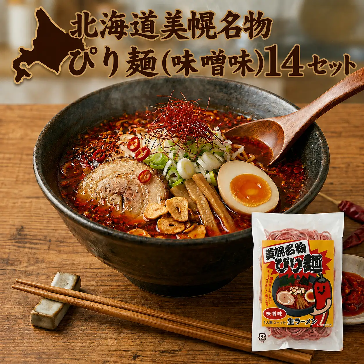 ぴり麺? 1食 (14セット)