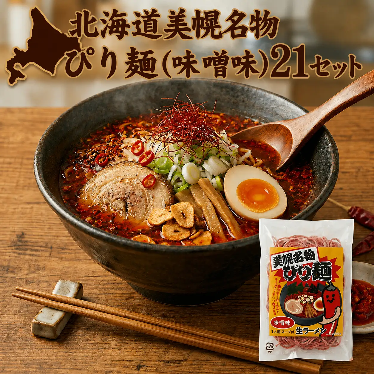 ぴり麺? 1食 (21セット)