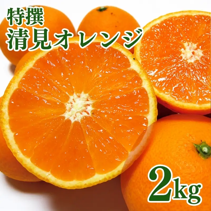特撰　清見オレンジ 2kg+200g(補償分)【2027年2月下旬～5月上旬頃に順次発送予定】【ard238A】
