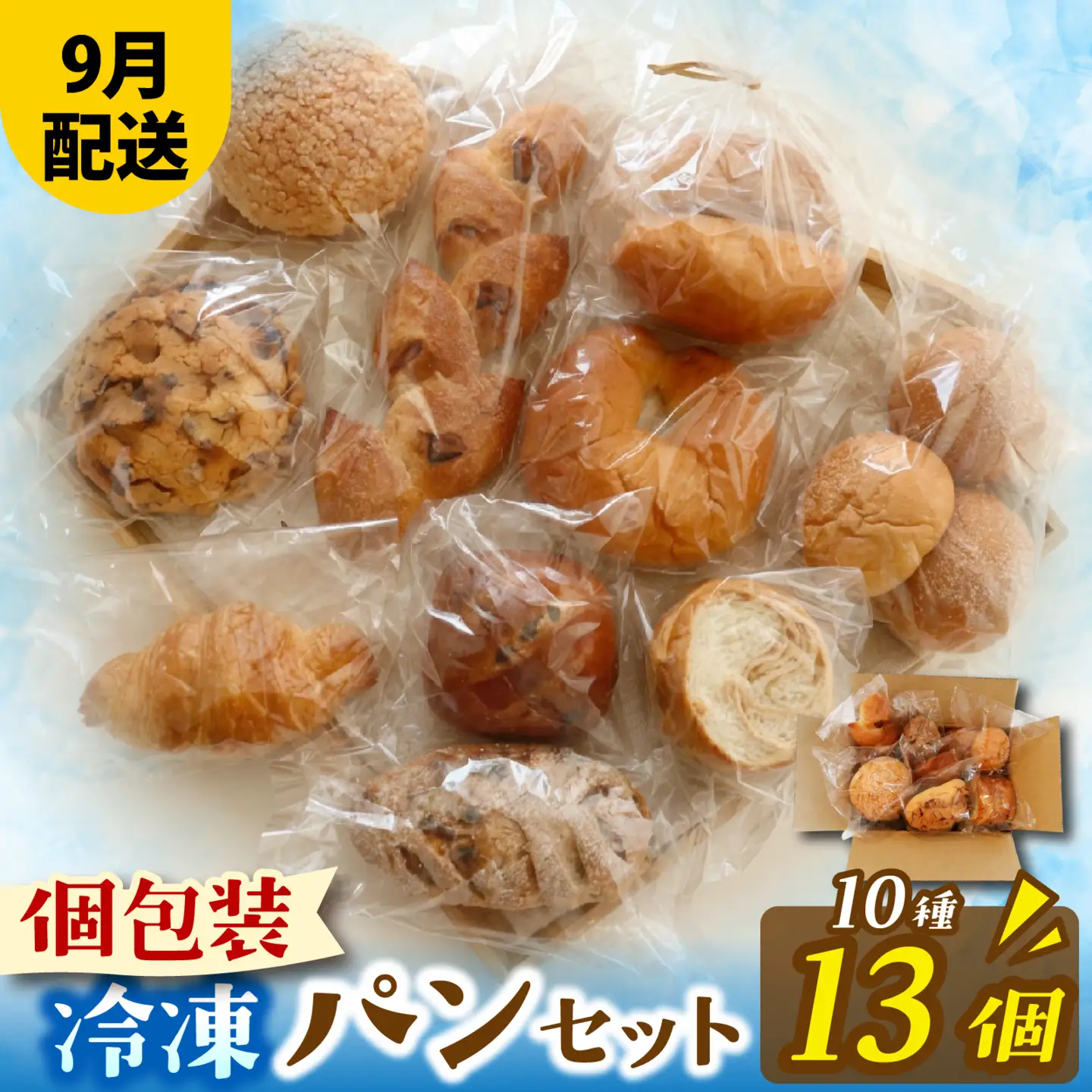 人気パンおまかせ10種セット（9月配送）