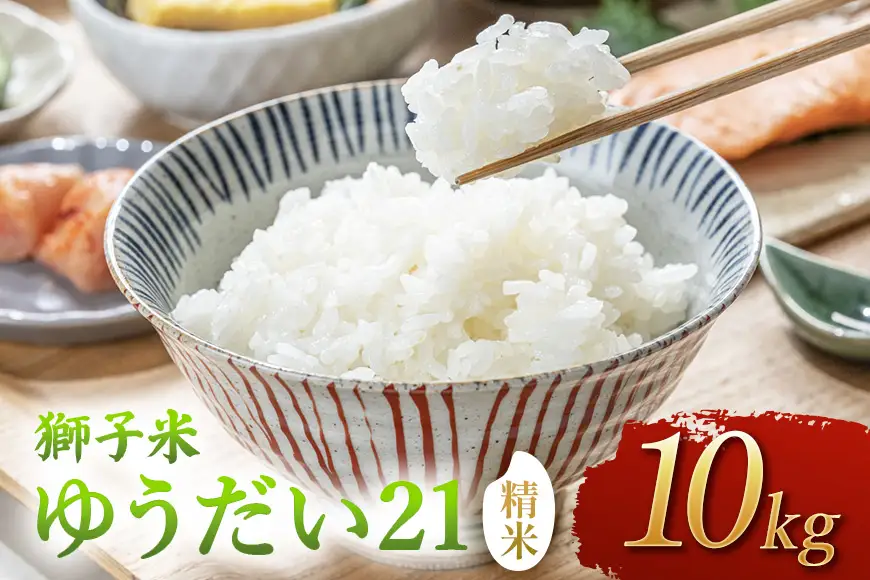 【令和8年産】獅子米　ゆうだい21（精米）10kg B02-102